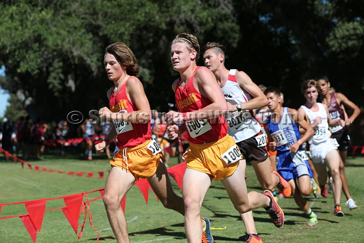 2015SIxcHSSeeded-068.JPG - 2015 Stanford Cross Country Invitational, September 26, Stanford Golf Course, Stanford, California.